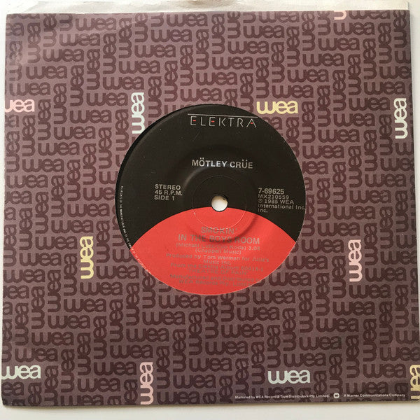 Mötley Crüe : Smokin' In The Boys Room (7", Single)