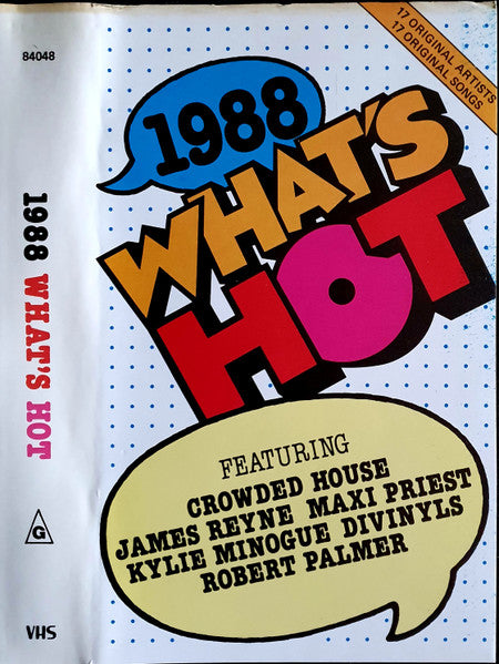 Various : 1988 What's Hot (VHS, Comp)