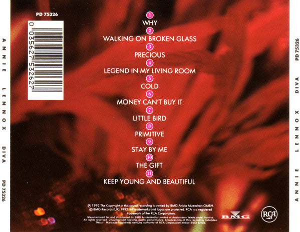 Annie Lennox : Diva (CD, Album, Dis)