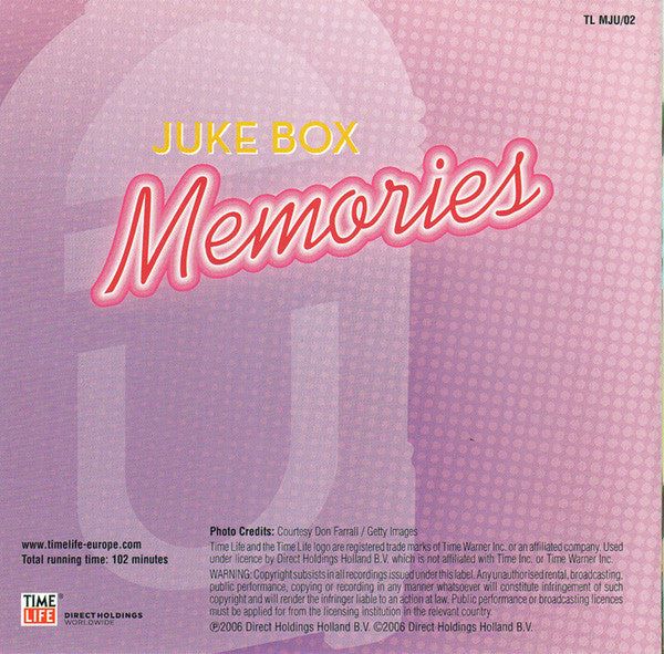 Various : Juke Box Memories - Friday Night Feelin' (2xCD, Comp)