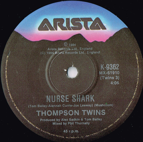 Thompson Twins : Doctor! Doctor! (7", Single, Pap)