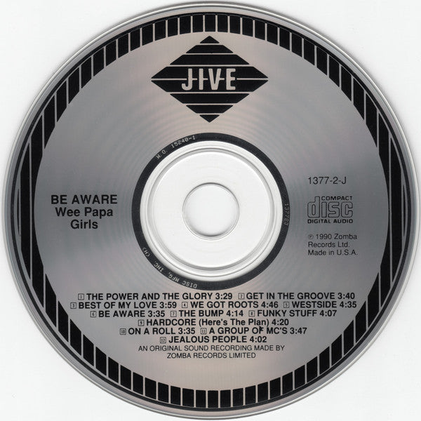Wee Papa Girls* : Be Aware (CD, Album)
