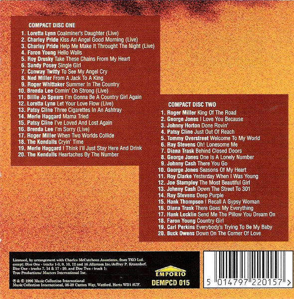Various : The Big Country Album (2xCD, Comp)