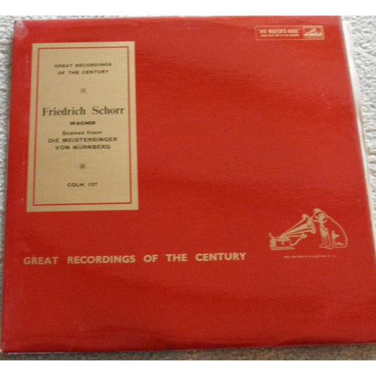 Friedrich Schorr, Richard Wagner : Scenes From "Die Meistersinger" (LP, Comp, Mono)