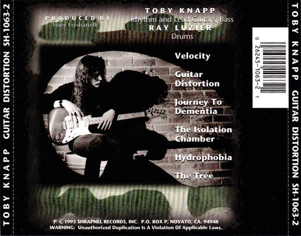 Toby Knapp : Guitar Distortion (CD, Album)