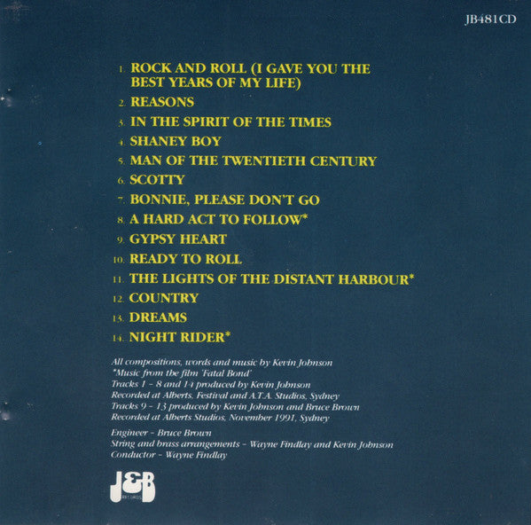 Kevin Johnson (5) : Now And Then (CD, Album)
