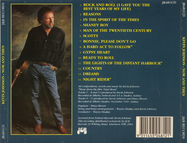 Kevin Johnson (5) : Now And Then (CD, Album)