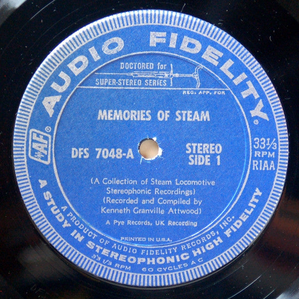 No Artist : Memories Of Steam (LP, Comp)