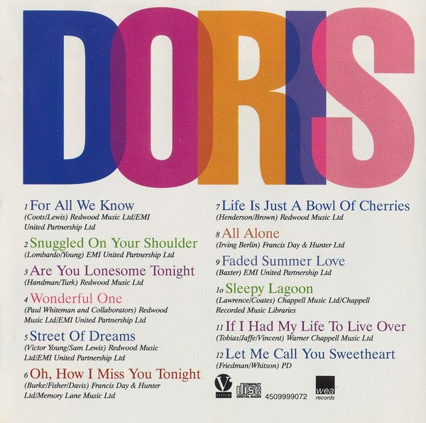 Doris Day : The Love Album (CD, Album, RE)