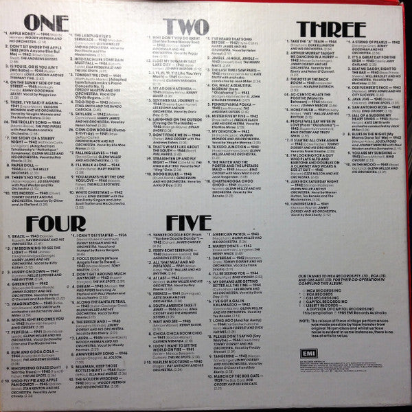 Various : Popular Music Of The 1940's Volume One (5xLP, Comp)