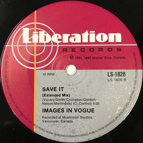 Images In Vogue : In The House (7", Single)