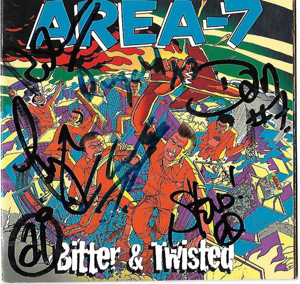 Area-7 : Bitter & Twisted (CD, Album)