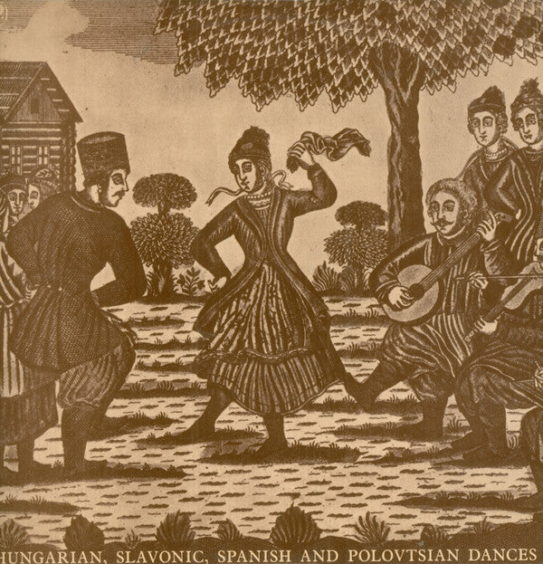 Orchestre De La Société Des Concerts Du Conservatoire, Constantin Silvestri : Hungarian, Slavonic, Spanish And Polovtsian Dances (LP, Album, Club)