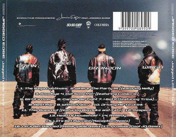 Jagged Edge (2) : Jagged Little Thrill (CD, Album)