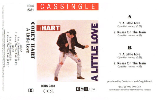 Corey Hart : A Little Love (Cass, Single, Dol)