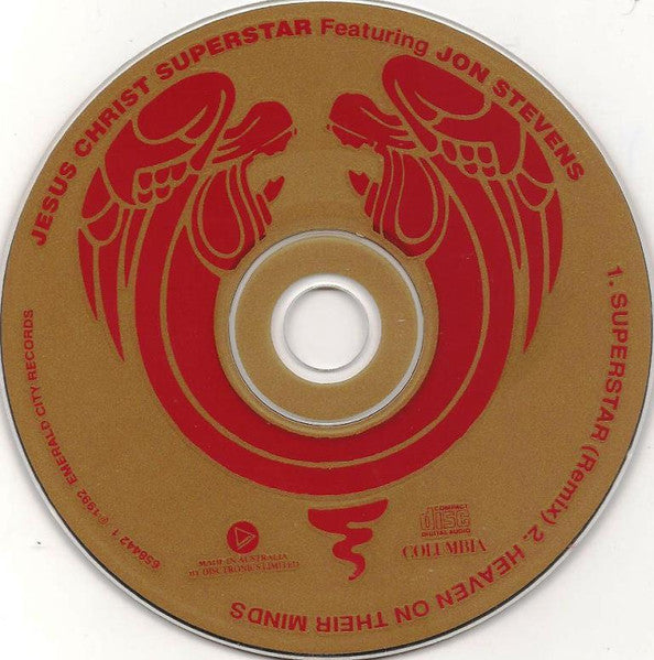 "Jesus Christ Superstar" Australian Cast Featuring Jon Stevens : Superstar (CD, Single)