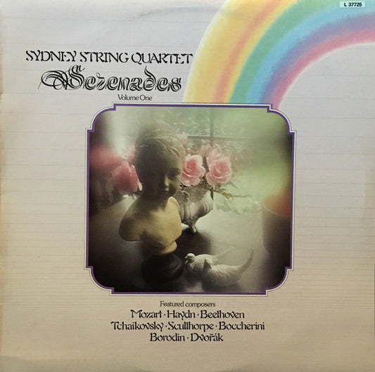 The Sydney String Quartet, Alexander Borodin, Antonín Dvořák, Pyotr Ilyich Tchaikovsky, Peter Sculthorpe, Luigi Boccherini, Wolfgang Amadeus Mozart, Joseph Haydn, Ludwig van Beethoven : Serenades Volume One (LP, Album)