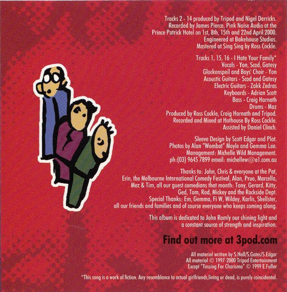 Tripod : Open Slather - Special Christmas Edition (CD, Album)