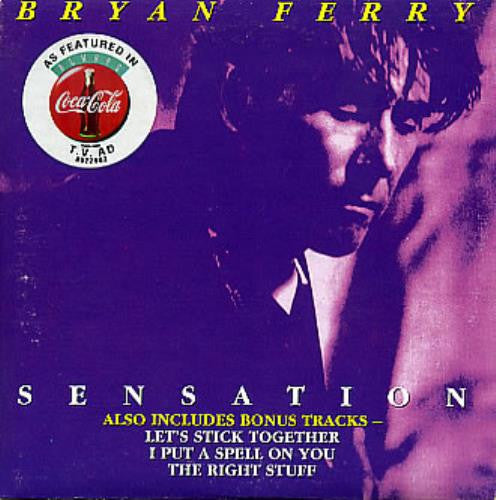 Bryan Ferry : Sensation (CD, Single)