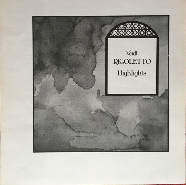 Giuseppe Verdi, Sherrill Milnes, Joan Sutherland, Luciano Pavarotti, London Symphony Orchestra, Richard Bonynge : Rigoletto - Highlights (LP, Album)