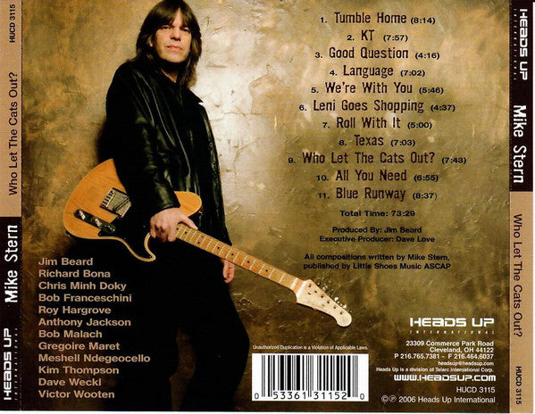 Mike Stern : Who Let The Cats Out? (CD, Album)