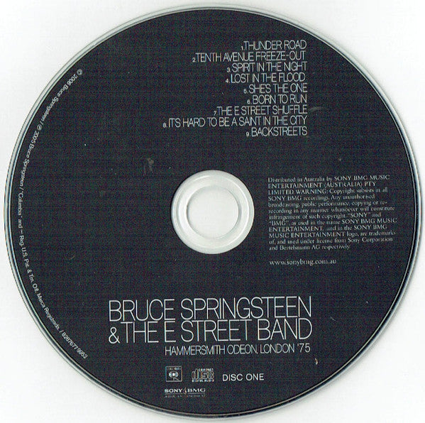 Bruce Springsteen & The E Street Band* : Hammersmith Odeon, London '75 (2xCD, Album)