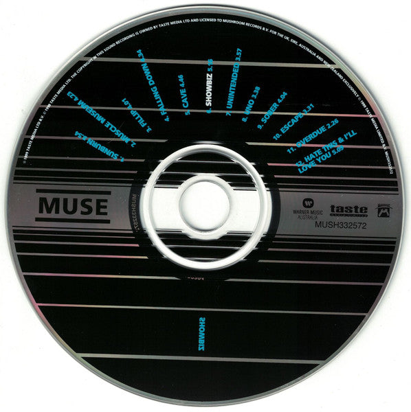 Muse : Showbiz (CD, Album, RE, RP, SM)