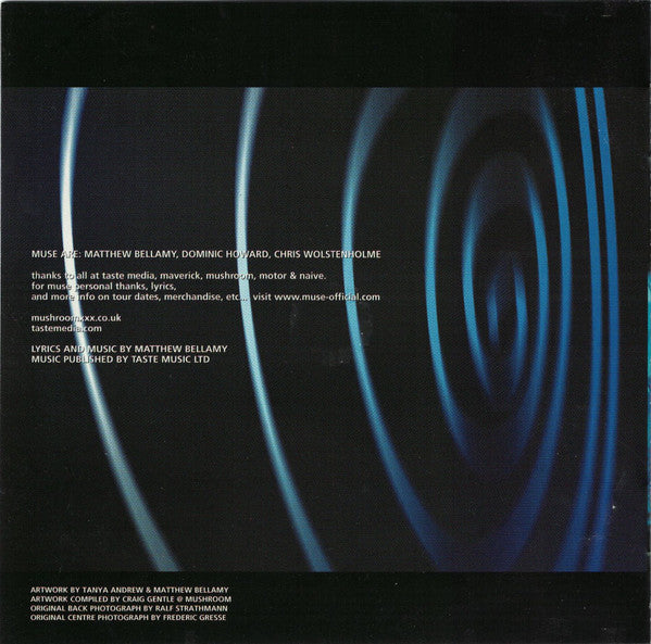 Muse : Showbiz (CD, Album, RE, RP, SM)