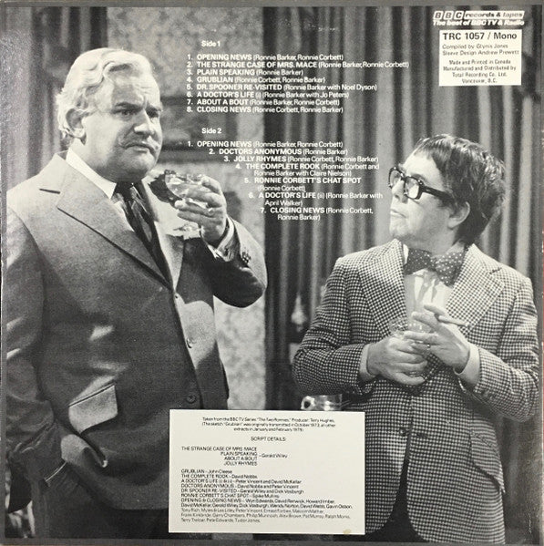 The Two Ronnies : The Two Ronnies (LP, Mono)