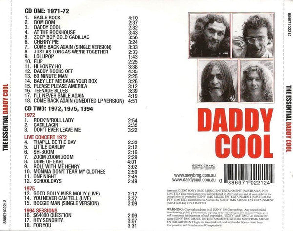 Daddy Cool (5) : The Essential Daddy Cool (2xCD, Comp)