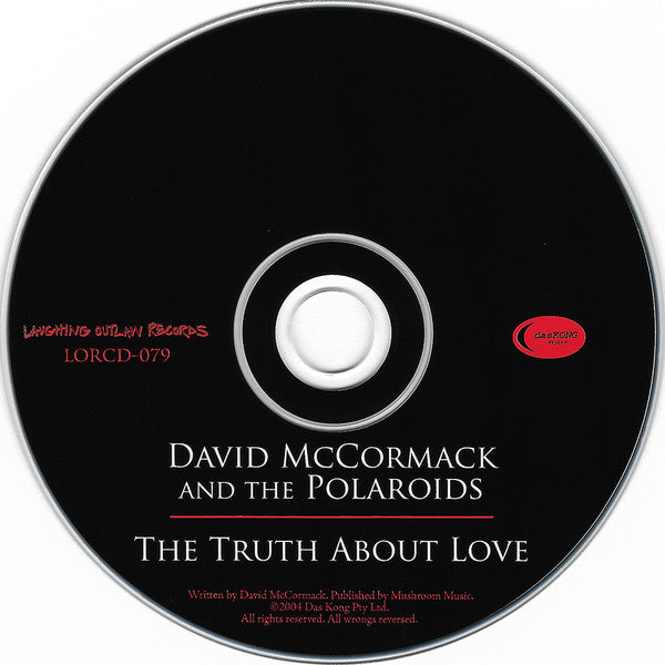David McCormack And The Polaroids : The Truth About Love (CD, Album)