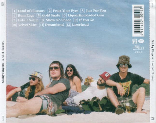 Sticky Fingers (9) : Land Of Pleasure (CD, Album)