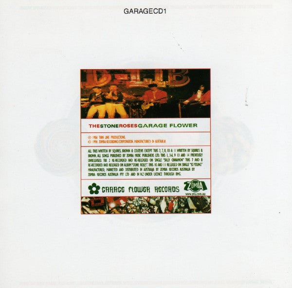 The Stone Roses : Garage Flower (CD)