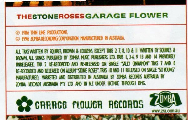The Stone Roses : Garage Flower (CD)