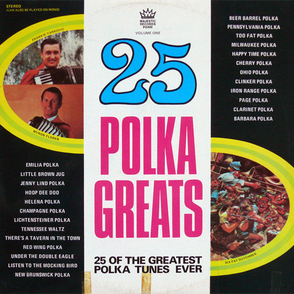 Various : 25 Polka Greats Volume 1 (LP, Comp, Ltd)