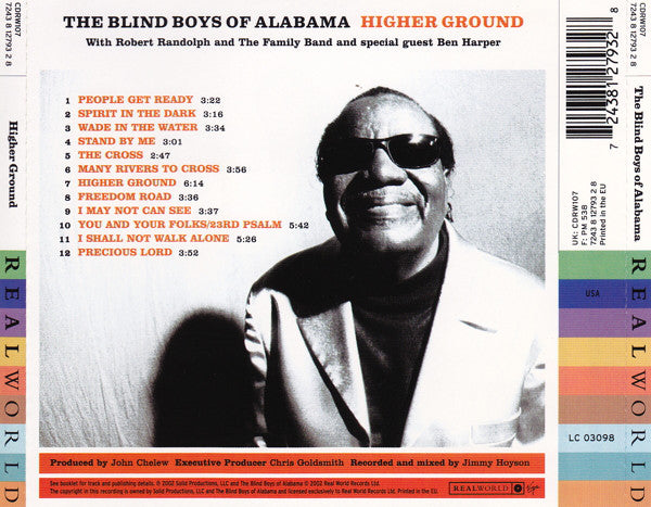 The Blind Boys Of Alabama : Higher Ground (CD, Album)