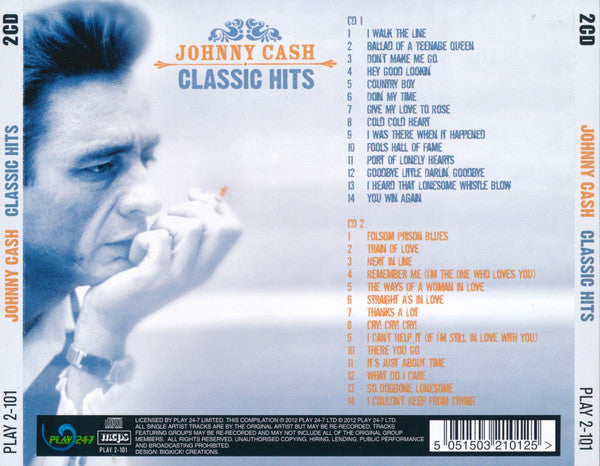 Johnny Cash : Classic Hits (2xCD, Comp)