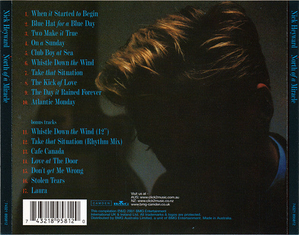Nick Heyward : North Of A Miracle (CD, Album, RE)