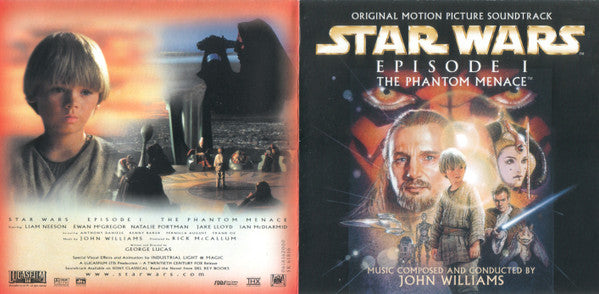 John Williams (4) : Star Wars - Episode I: The Phantom Menace (Original Motion Picture Soundtrack) (CD, Album)