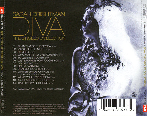 Sarah Brightman : Diva : The Singles Collection (CD, Comp)