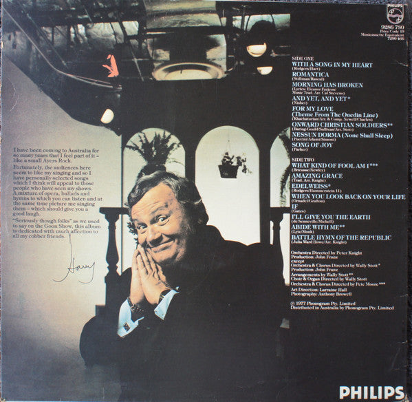 Harry Secombe : With A Song In My Heart (LP, Comp)