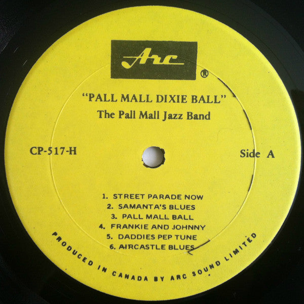 Pall Mall Jazz Band : Pall Mall Dixie Ball (LP, Album)
