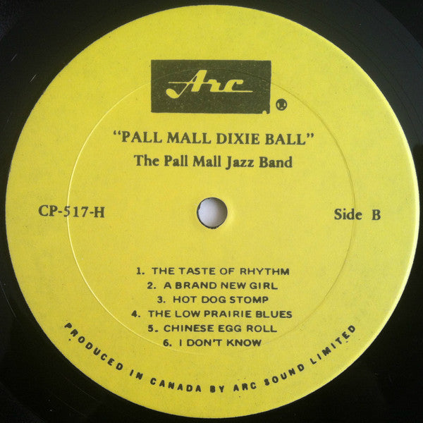 Pall Mall Jazz Band : Pall Mall Dixie Ball (LP, Album)