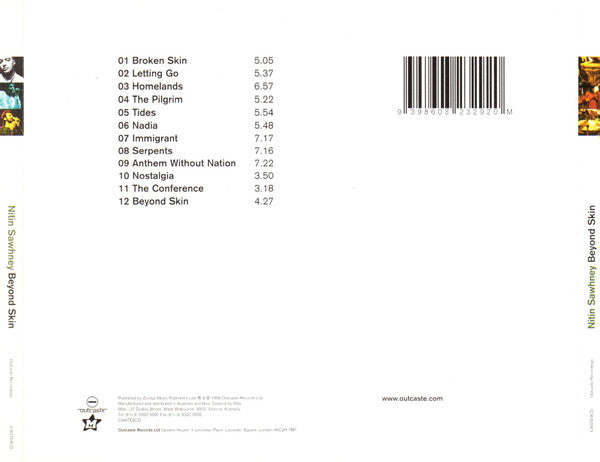 Nitin Sawhney : Beyond Skin (CD, Album)