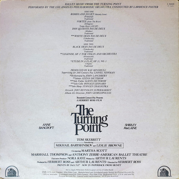 Los Angeles Philharmonic Orchestra : Ballet Music From The Turning Point (LP)