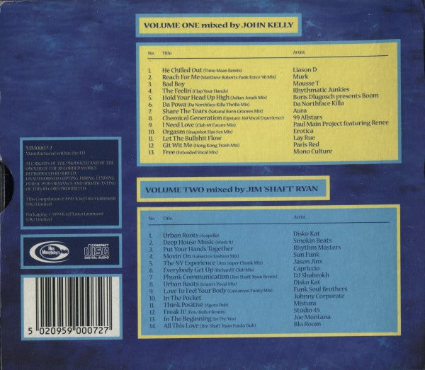 John Kelly & Jim "Shaft" Ryan : The Ibiza Album (2xCD, Mixed)