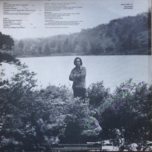 Neil Sedaka : Solitaire (LP)
