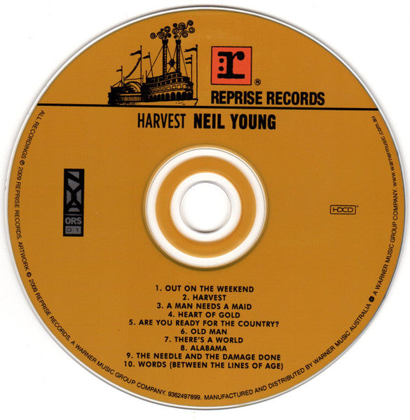 Neil Young : Harvest (HDCD, Album, RE, RM)