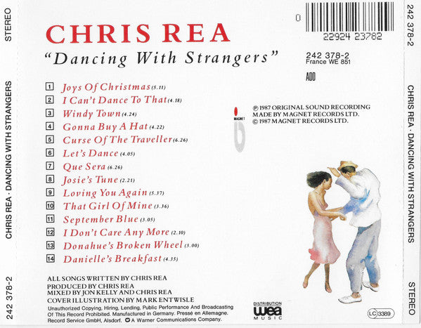 Chris Rea : Dancing With Strangers (CD, Album, RE)