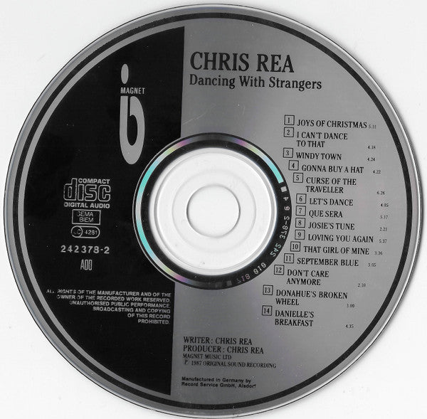 Chris Rea : Dancing With Strangers (CD, Album, RE)